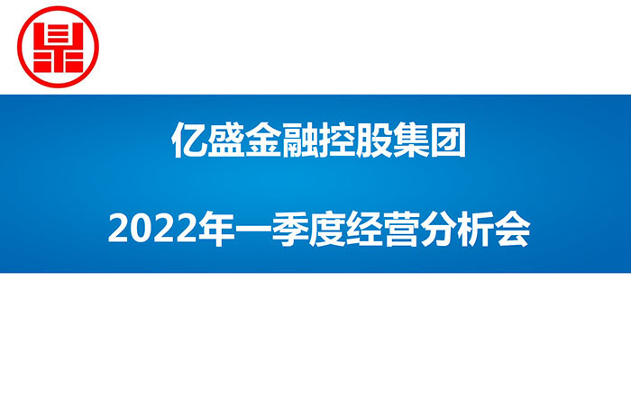 集团召开2022年一季度经营分析会